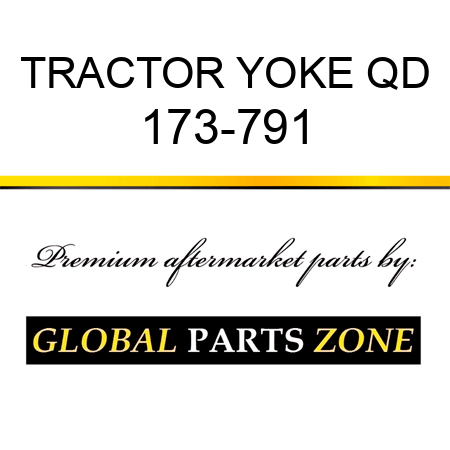 TRACTOR YOKE QD 173-791