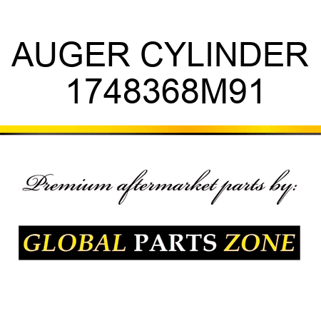 AUGER CYLINDER 1748368M91