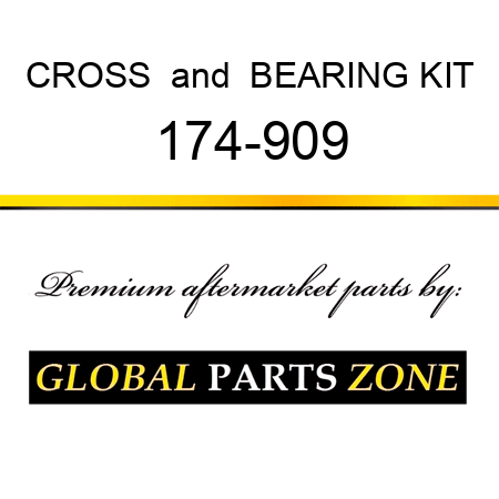 CROSS & BEARING KIT 174-909