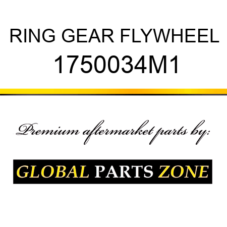 RING GEAR FLYWHEEL 1750034M1