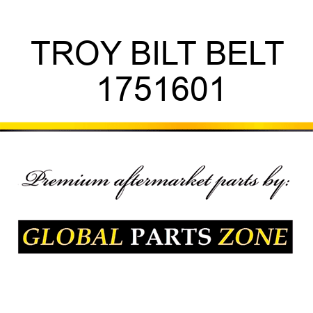 TROY BILT BELT 1751601