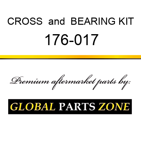 CROSS & BEARING KIT 176-017