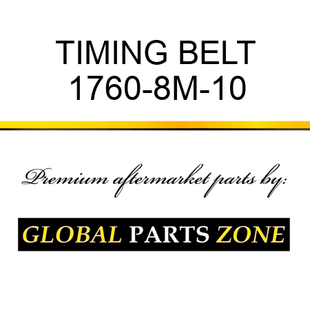 TIMING BELT 1760-8M-10