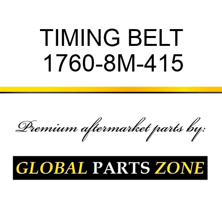 TIMING BELT 1760-8M-415