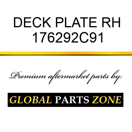 DECK PLATE RH 176292C91