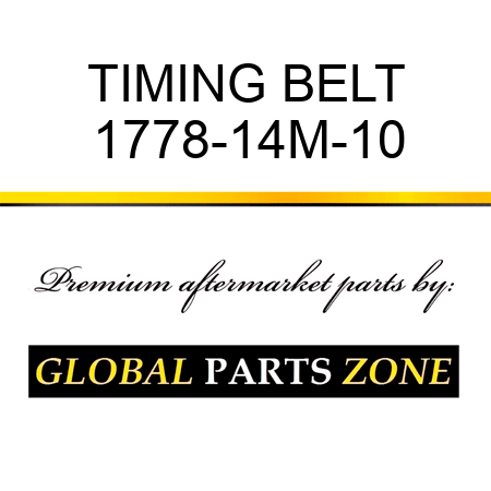 TIMING BELT 1778-14M-10