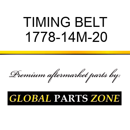 TIMING BELT 1778-14M-20