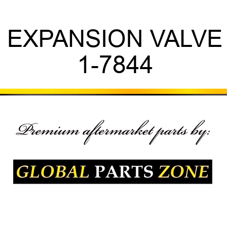 EXPANSION VALVE 1-7844