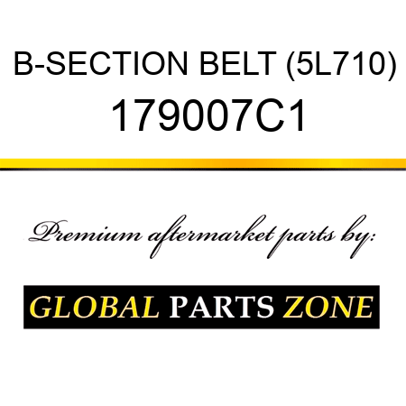 B-SECTION BELT (5L710) 179007C1