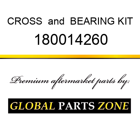 CROSS & BEARING KIT 180014260