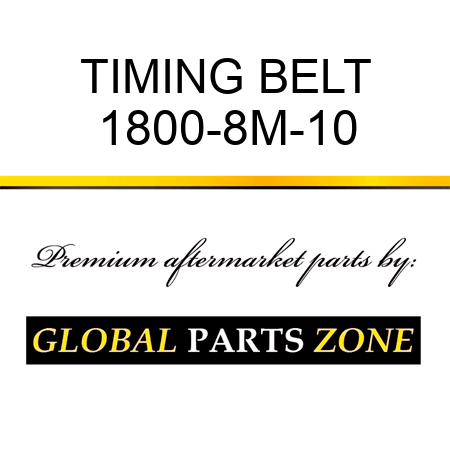 TIMING BELT 1800-8M-10