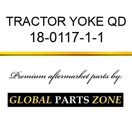 TRACTOR YOKE QD 18-0117-1-1