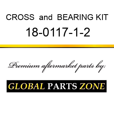 CROSS & BEARING KIT 18-0117-1-2