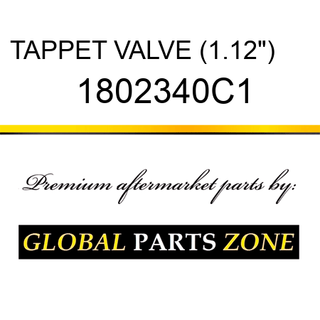 TAPPET VALVE (1.12