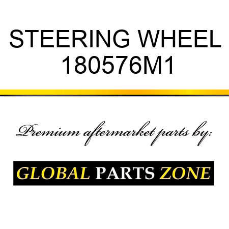 STEERING WHEEL 180576M1