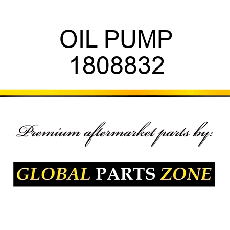 OIL PUMP 1808832