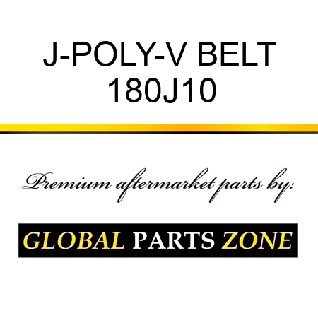 J-POLY-V BELT 180J10