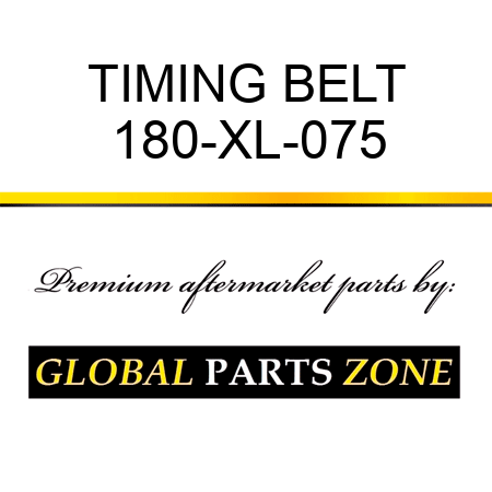 TIMING BELT 180-XL-075
