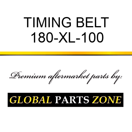 TIMING BELT 180-XL-100