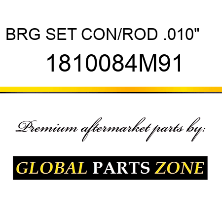 BRG SET CON/ROD .010
