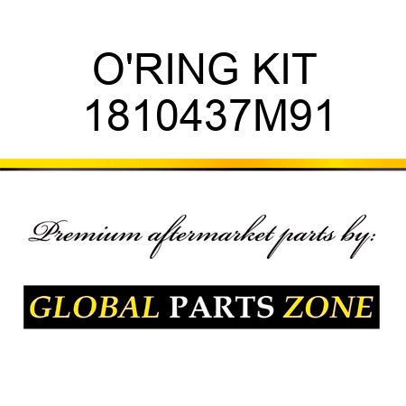 O'RING KIT 1810437M91