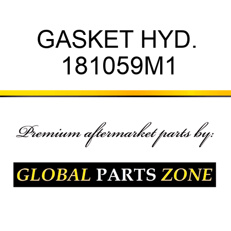 GASKET HYD. 181059M1