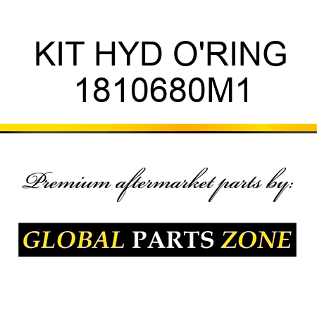KIT HYD O'RING 1810680M1