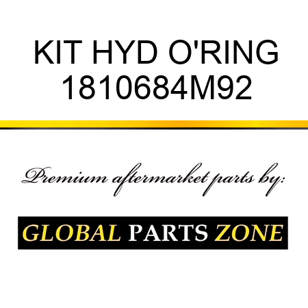 KIT HYD O'RING 1810684M92