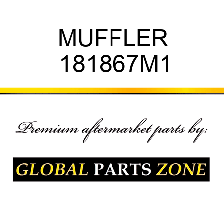 MUFFLER 181867M1