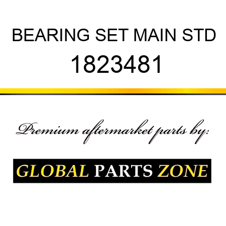 BEARING SET MAIN STD 1823481