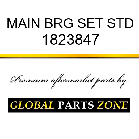 MAIN BRG SET STD 1823847