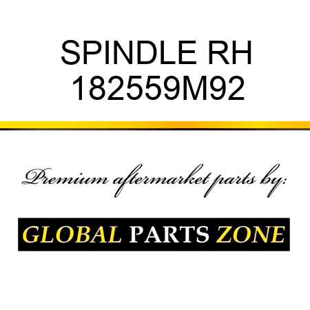 SPINDLE RH 182559M92