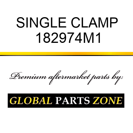 SINGLE CLAMP 182974M1