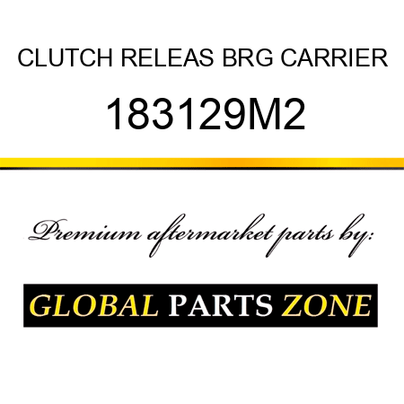 CLUTCH RELEAS BRG CARRIER 183129M2