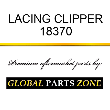 LACING CLIPPER 18370