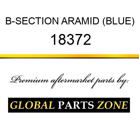 B-SECTION ARAMID (BLUE) 18372