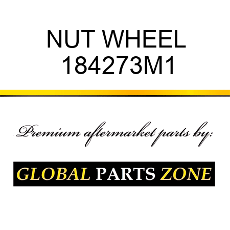 NUT WHEEL 184273M1