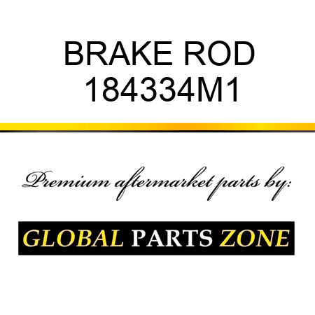 BRAKE ROD 184334M1