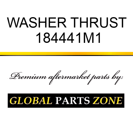 WASHER THRUST 184441M1