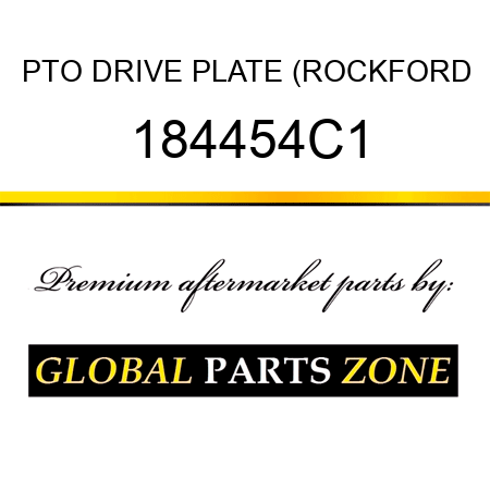 PTO DRIVE PLATE (ROCKFORD 184454C1