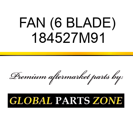 FAN (6 BLADE) 184527M91