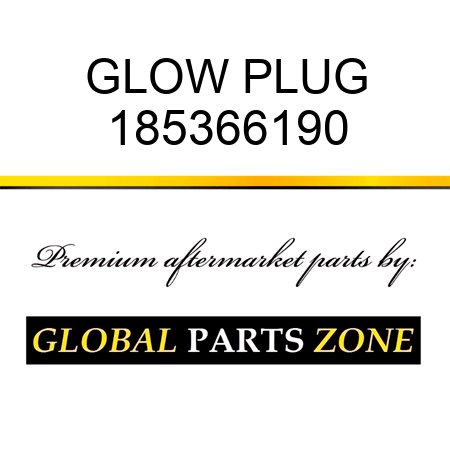 GLOW PLUG 185366190