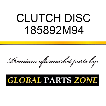 CLUTCH DISC 185892M94