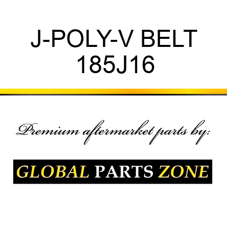 J-POLY-V BELT 185J16