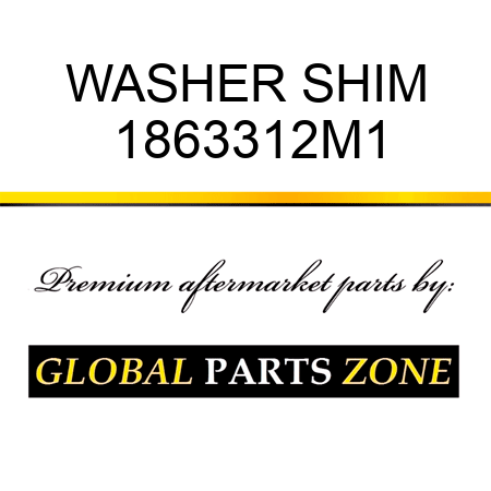 WASHER SHIM 1863312M1