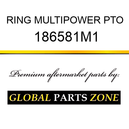 RING MULTIPOWER PTO 186581M1