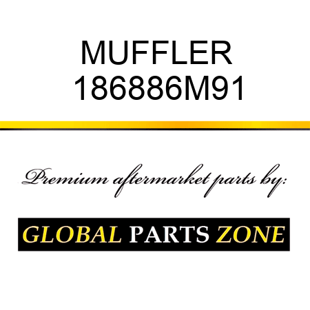 MUFFLER 186886M91