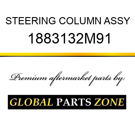 STEERING COLUMN ASSY 1883132M91