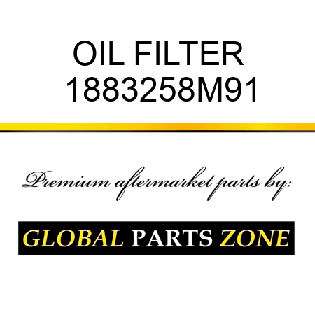 OIL FILTER 1883258M91