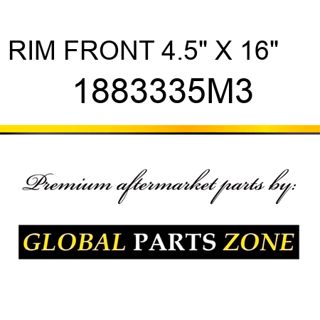 RIM FRONT 4.5